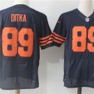 Men's Chicago Bears 89# Mike Ditka Elite Blue Stitched Jersey