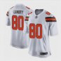Men's Cleveland Browns 80# Jarvis Landry Game White Stitched Jersey