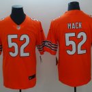 Men's Chicago Bears 52# Khalil Mack Limited Orange Stitched Jersey