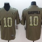 Men's San Francisco 49ers #10 Jimmy Garoppolo Olive Camo Stitched Jersey