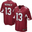 Youth Arizona Cardinals 13# Kurt Warner Game Red Stitched Jersey