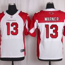 Men's Arizona Cardinals 13# Kurt Warner Elite White Stitched Jersey