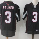 Men's Arizona Cardinals 3# Carson Palmer Elite Black Stitched Jersey