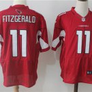 Men's Arizona Cardinals 11# Larry Fitzgerald Elite Red Stitched Jersey