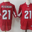Men's Arizona Cardinals 21# Patrick Peterson Limited Red Stitched Jersey