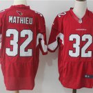 Men's Arizona Cardinals 32# Tyrann Mathieu Elite Red Stitched Jersey