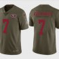 Men's San Francisco 49ers #7 Colin Kaepernick Camo Salute To Service Stitched Jersey