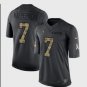 Men's San Francisco 49ers #7 Colin Kaepernick Olive Camo Stitched Jersey