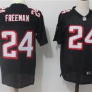 Men's Atlanta Falcons 24# Devonta Freeman Elite Black Stitched Jersey