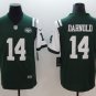 Mens York Jets 14# Sam Darnold Limited Green Stitched Jersey