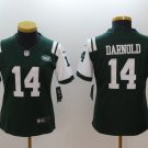 Youth York Jets 14# Sam Darnold Limited Green Stitched Jersey