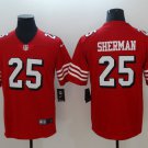 Youth San Francisco 49ers 25# Richard Sherman Limited Red Stitched Jersey