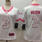 Women's Seattle Seahawks 3# Russell Wilson Limited White Stitched Jersey