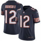 Men's Chicago Bears 12# Allen Robinson Limited Navy Blue Stitched Jersey