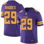 Men's Minnesota Vikings 29# Xavier Rhodes Limited Purple Stitched Jersey