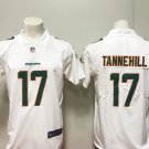 Mens Miami Dolphins 17# Ryan Tannehill Limited White Stitched Jersey
