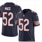 Men's Chicago Bears 52# Khalil Mack Limited Navy Stitched Jersey