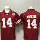 Men's Kansas City Chiefs 14# Sammy Watkins Limited Red Stitched Jersey