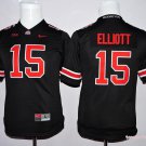 Youth Ohio State Buckeyes 15# Ezekiel Elliott Black Stitched Jersey
