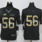 Men's San Francisco 49ers 56# Reuben Foster Limited Brown Stitched Jersey