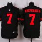 Men's San Francisco 49ers 7# Colin Kaepernick Elite Black Stitched Jersey
