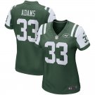 Women's York Jets 33# Jamal Adams Game Green Stitched Jersey