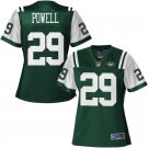 Women's York Jets 29# Bilal Powell Game Green Stitched Jersey