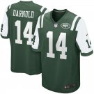 Men's York Jets 14# Sam Darnold Game Green Stitched Jersey