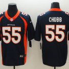Men's Denver Broncos 55# Bradley Chubb Limited Navy Stitched Jersey