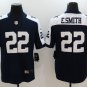 Men's Dallas Cowboys 22# Emmitt Smith Limited Navy Blue Stitched Jersey