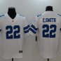 Men's Dallas Cowboys 22# Emmitt Smith Limited White Stitched Jersey