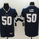 Men's Dallas Cowboys 50# Sean Lee Limited Navy Stitched Jersey
