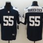 Men's Dallas Cowboys 55# Leighton Vander Esch Limited Navy Blue Stitched Jersey