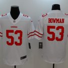 Men's San Francisco 49ers 53# NaVorro Bowman Limited White Stitched Jersey