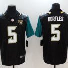 Men's Jacksonville Jaguars 5# Blake Bortles Limited Black Stitched Jersey