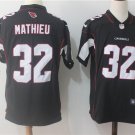 Men's Arizona Cardinals 32# Tyrann Mathieu Limited Black Stitched Jersey