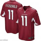 Youth Arizona Cardinals 11# Larry Fitzgerald Red Stitched Jersey
