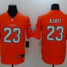 Mens Miami Dolphins 23# Jay Ajayi Limited Orange Stitched Jersey