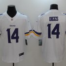 Men's Minnesota Vikings 14# Stefon Diggs Limited White Stitched Jersey