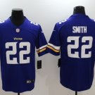 Men's Minnesota Vikings 22# Harrison Smith Limited Purple Stitched Jersey