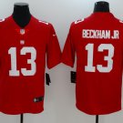 Men's York Giants 13# Odell Beckham Jr Limited Red Stitched Jersey