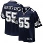 Men's Dallas Cowboys 55# Leighton Vander Esch Navy Stitched Jersey