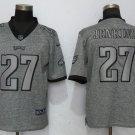 Men's Eagles 27# Malcolm Jenkins Limited Gray Stitched Jersey