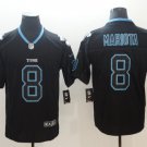 Men's Tennessee Titans #8 Marcus Mariota Limited Black Shadow Stitched Jersey