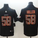 Men's Denver Broncos #58 Von Miller Black Impact Stitched Jersey