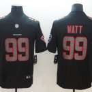 Men's Houston Texans 99# J.J. Watt Limited Black Impact Stitched Jersey