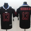 Men's York Giants 13# Odell Beckham Jr Limited Black Stitched Jersey