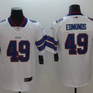 Men's Buffalo Bills 49# Tremaine Edmunds Limited White Stitched Jersey