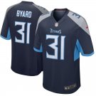 Men's Tennessee Titans 31# Kevin Byard Navy Blue Stitched Jersey