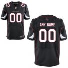 Men's Arizona Cardinals Custom Name And Number Elite Black Stitched Jersey